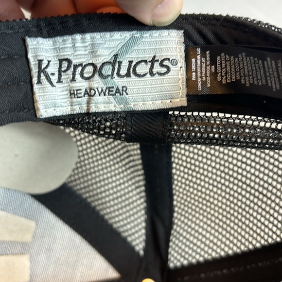 DUCKS UNLIMITED Black & Olive Green Cap - Picture 4 of 9